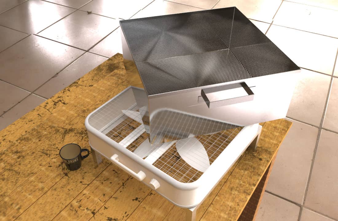 RK "Model F" Cooler