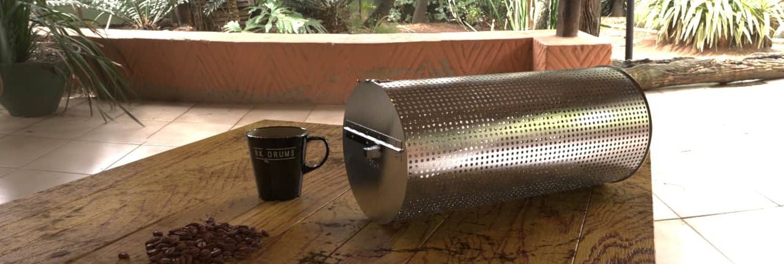 RK Drums 6 lb coffee roaster drum