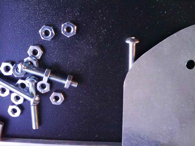 Figure 21: Nuts and bolts for assembly