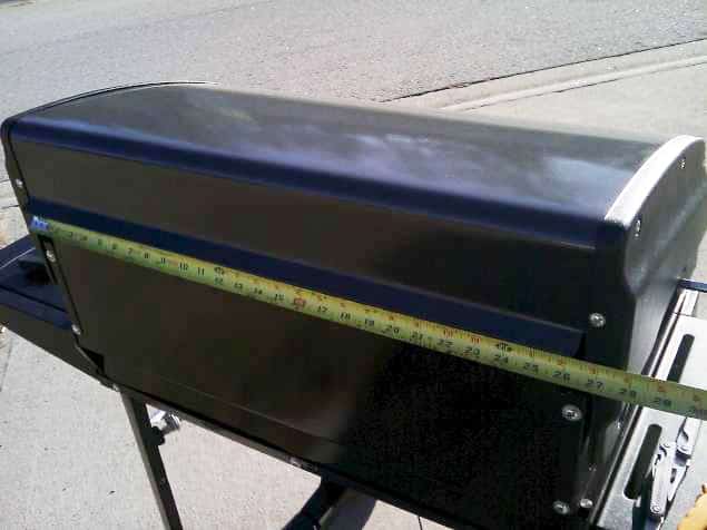 Figure 4: Measure the Rear Vent