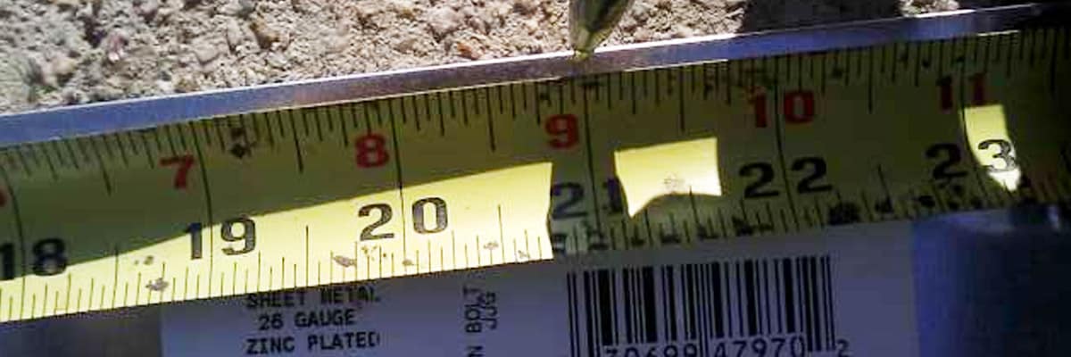 Figure 6: Marking the Sheet Metal