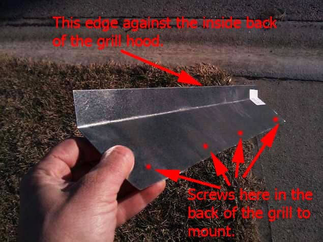 Figure 16: Bent Sheet Metal and Planned Screw Holes