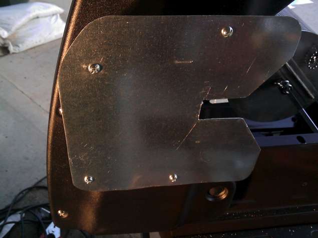 Figure 28: Hood Opened with Heat Shield