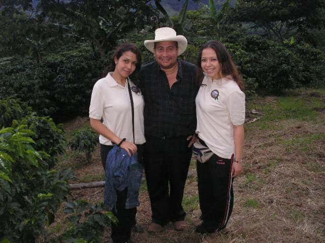 OSM Sales Manager Andrea and Operations Manager Carolina shown in Garzón.